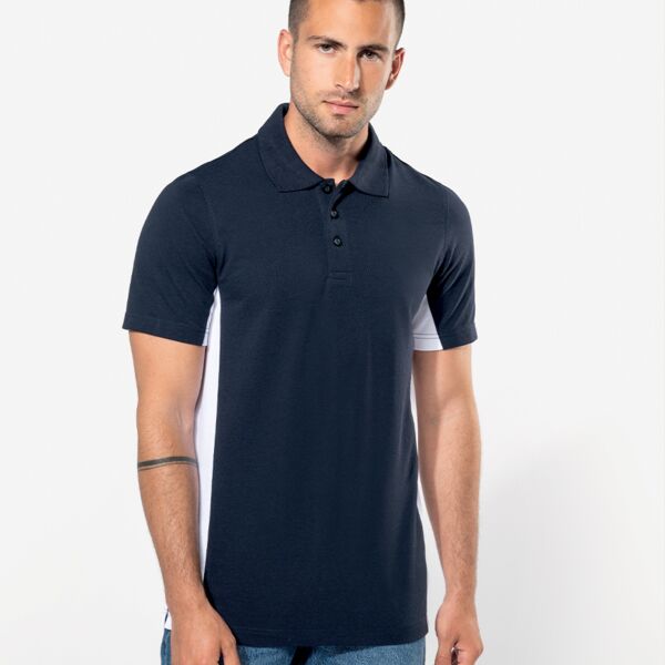 Kariban Flag Poly/Cotton Piqué Polo Shirt Thumbnail