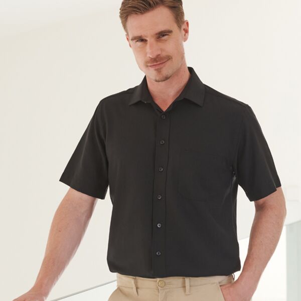 Henbury Short Sleeve Wicking Shirt Thumbnail